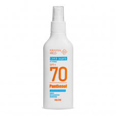 KRASSA MED Panthenol Спрей-защита от солнца SPF 70+ 150 мл... KRASSA MED Panthenol Спрей-защита от солнца SPF 70+ 150 мл...