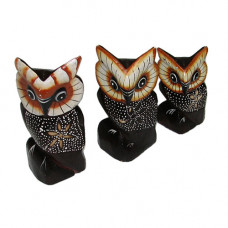 OWL1273-1 Набор 3 сов,10,13,15см. OWL1273-1 Набор 3 сов,10,13,15см.